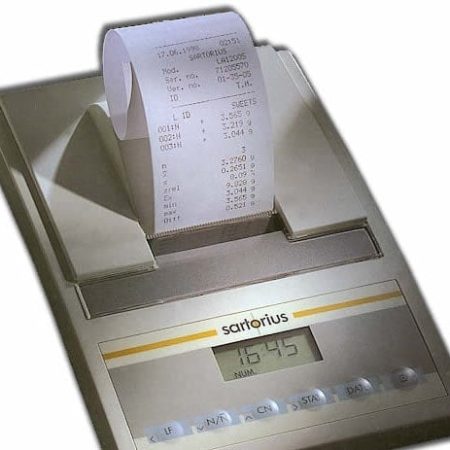 SARTORIUS PRINTER, DATA YDP20-OCE AND TIME/DATE FUNCTION