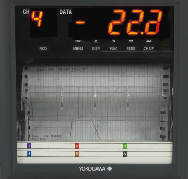 LAB COMPANION DOT TYPE RECORDER (6CH) WITH TEMPERATURE SENSOR