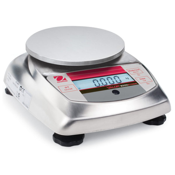 OHAUS V31XW3 COMPACT, VALOR 3000 XTREME, 3KG X 1G