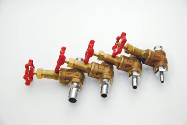 LAB COMPANION HXA-113 5/8" BARBED FITTINGS SET (GATE VALVE)